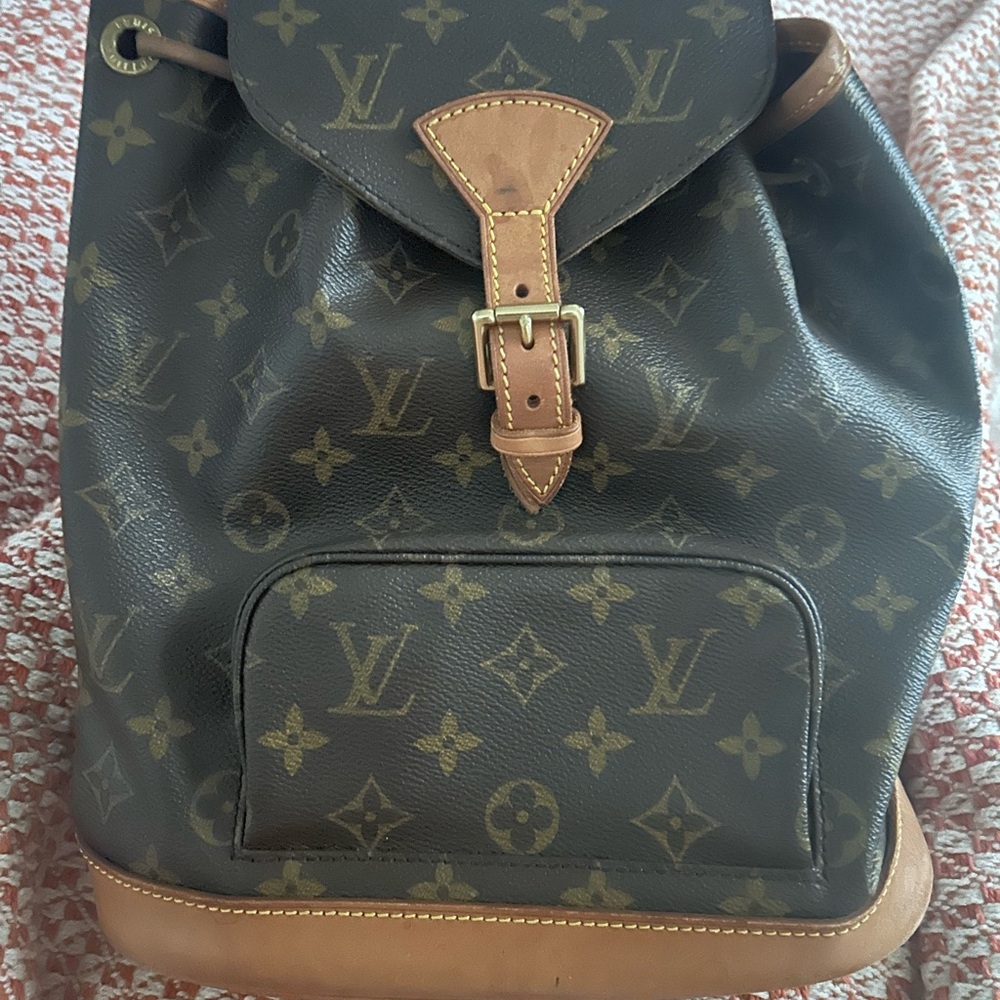 Louis Vuitton Dark Brown Monogram Backpack
